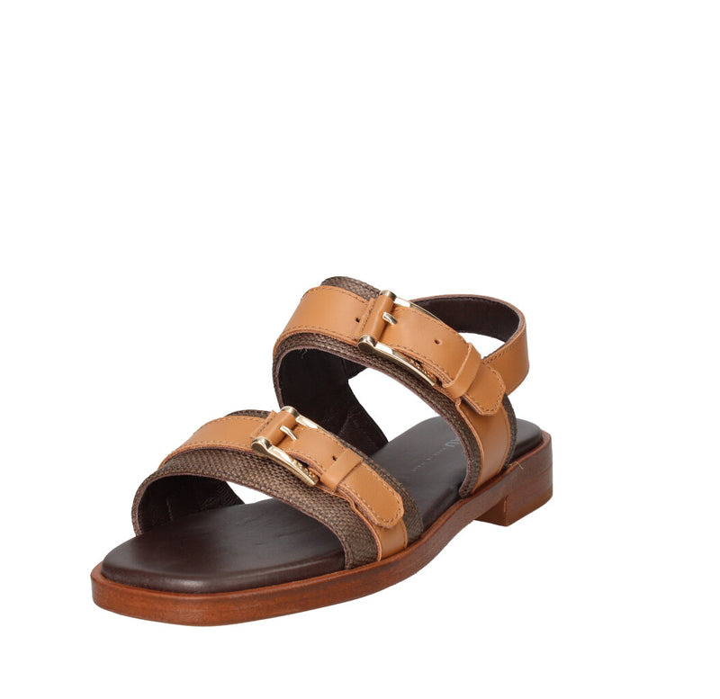 FRAU SANDALO Donna 87H5 T.MORO E CUOIO