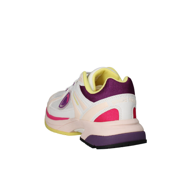 BLAUER. U.S.A. SNEAKERS Donna S5MOON01/MES MUTICOLOR BIANCO E ROSA