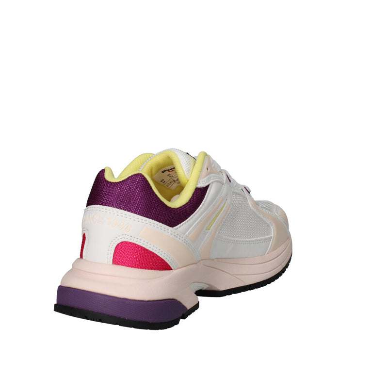 BLAUER. U.S.A. SNEAKERS Donna S5MOON01/MES MUTICOLOR BIANCO E ROSA