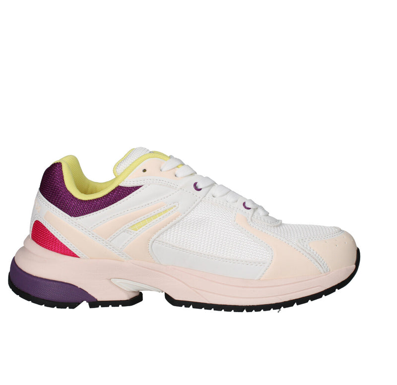 BLAUER. U.S.A. SNEAKERS Donna S5MOON01/MES MUTICOLOR BIANCO E ROSA