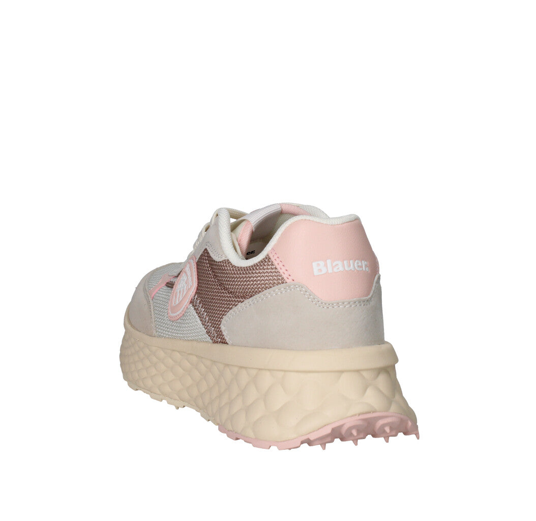 BLAUER. U.S.A. SNEAKERS Donna S5LYNN01/MEG CREMA E NUDE