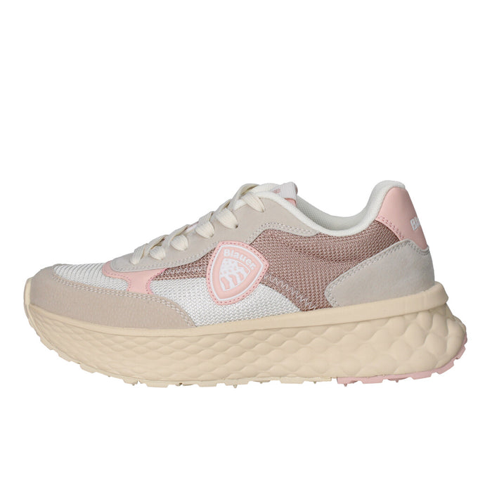 BLAUER. U.S.A. SNEAKERS Donna S5LYNN01/MEG CREMA E NUDE