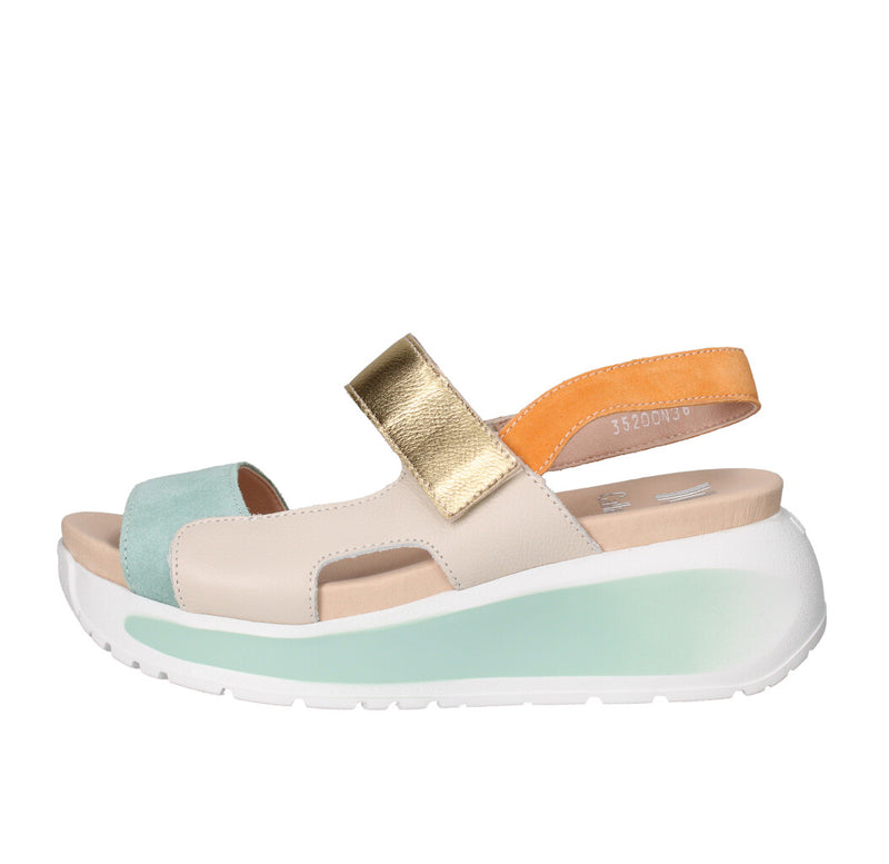 CALLAGHAN SANDALO Donna 35200 MULTICOLOR VERDE