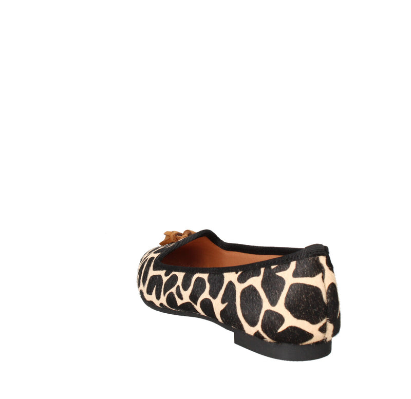 CLAUD.V MOCASSINO Donna ZA03-25M MACULATO NERO