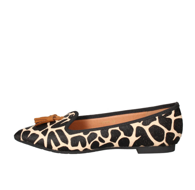 CLAUD.V MOCASSINO Donna ZA03-25M MACULATO NERO