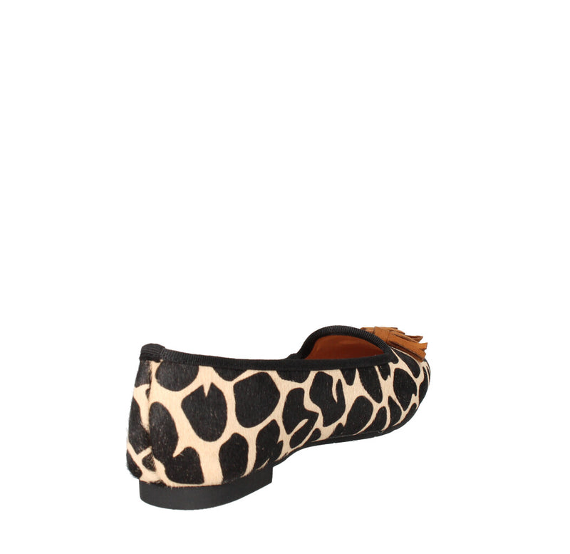 CLAUD.V MOCASSINO Donna ZA03-25M MACULATO NERO