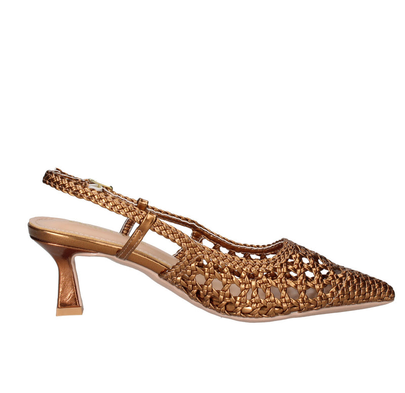 CLAUD.V DECOLLETE' Donna ZE06-01P BRONZO