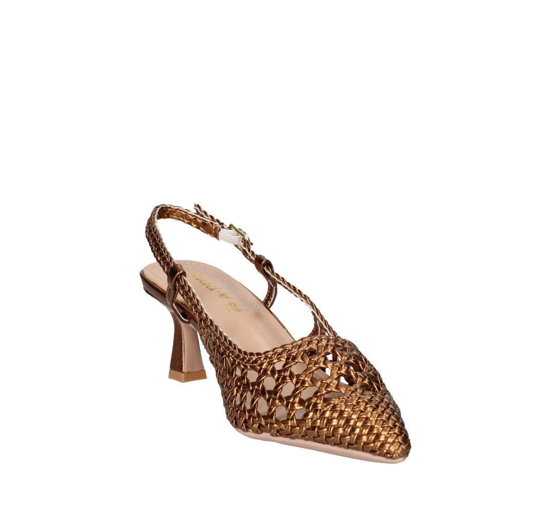 CLAUD.V DECOLLETE' Donna ZE06-01P BRONZO