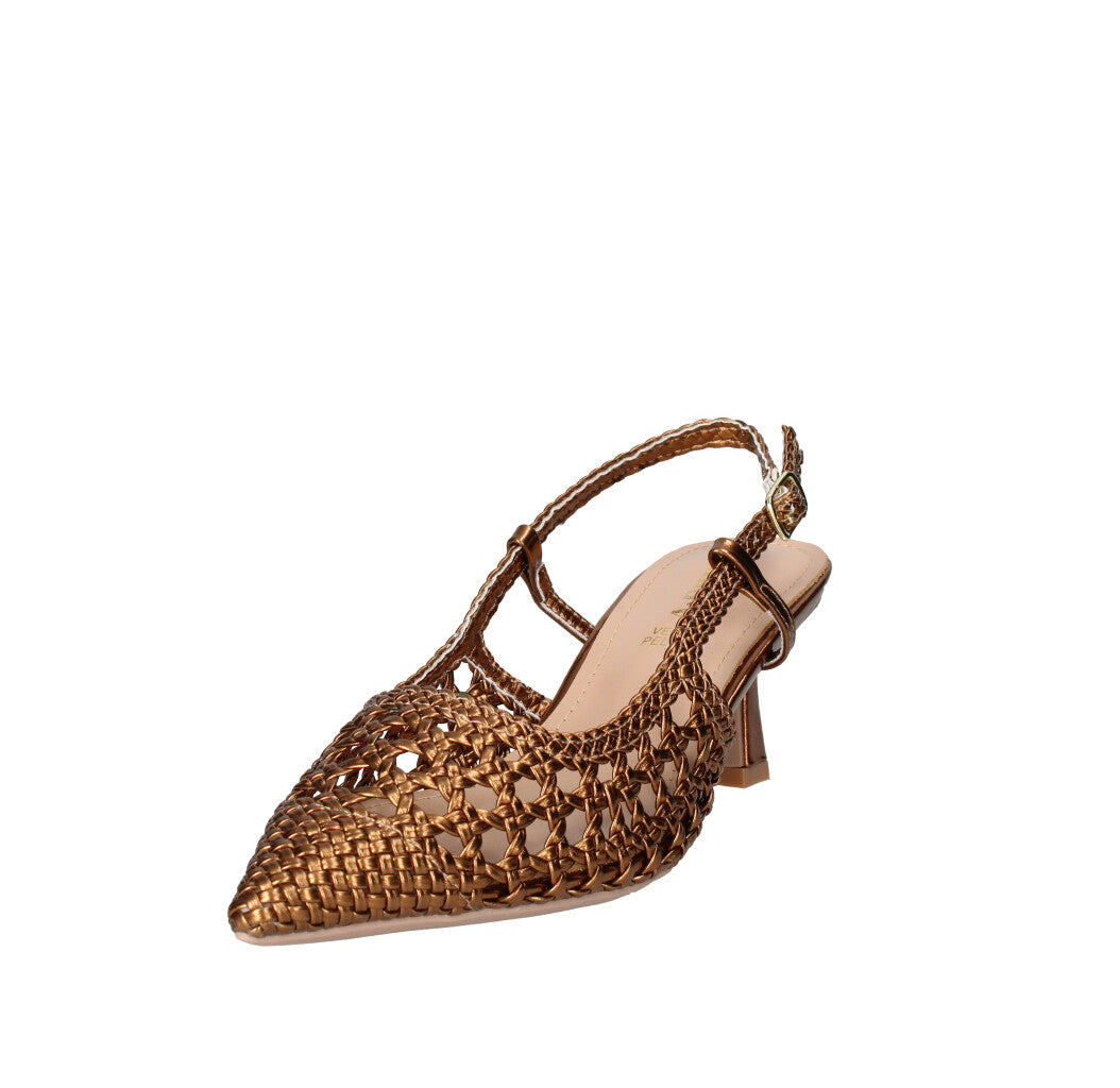 CLAUD.V DECOLLETE' Donna ZE06-01P BRONZO