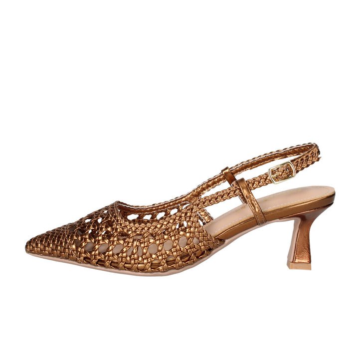 CLAUD.V DECOLLETE' Donna ZE06-01P BRONZO