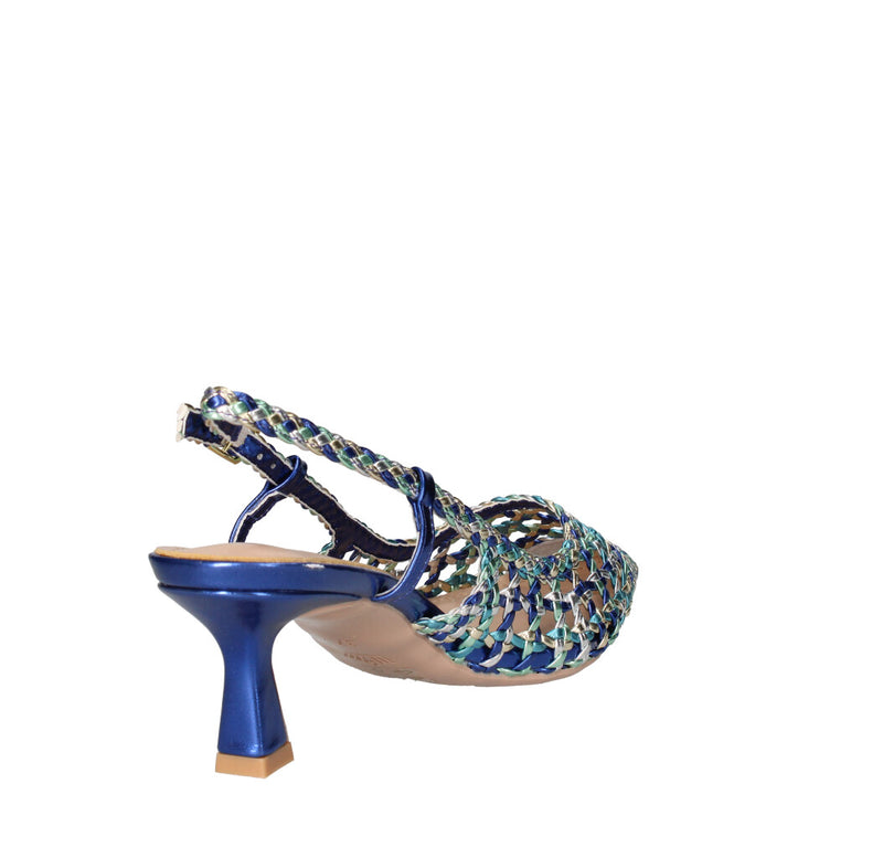 CLAUD.V DECOLLETE' Donna ZE06-01P MULTI BLU