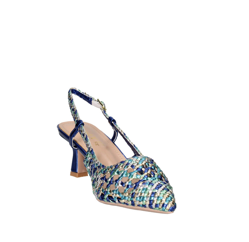 CLAUD.V DECOLLETE' Donna ZE06-01P MULTI BLU