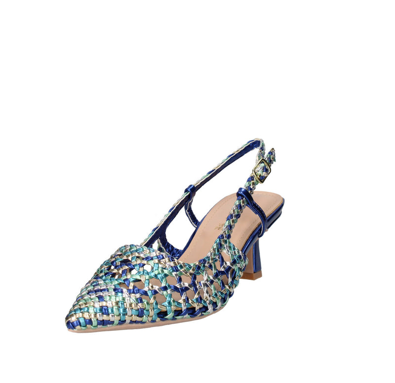 CLAUD.V DECOLLETE' Donna ZE06-01P MULTI BLU
