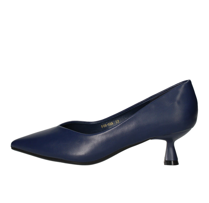 CLAUD.V DECOLLETE' Donna ZF05-03A BLU