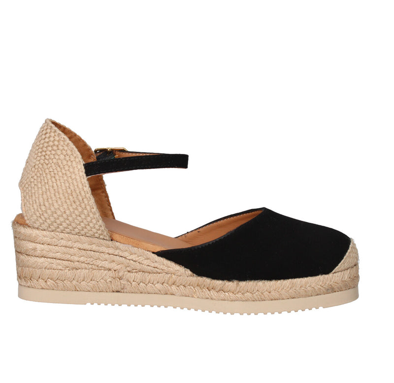 UNISA ESPADRILLAS Donna CISCA NERO