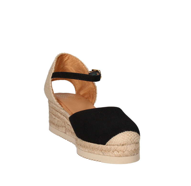 UNISA ESPADRILLAS Donna CISCA NERO