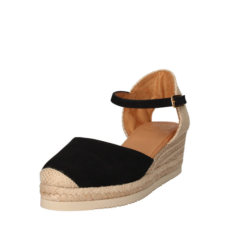 UNISA ESPADRILLAS Donna CISCA NERO