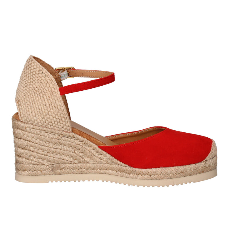UNISA ESPADRILLAS Donna CACERES ROSSO
