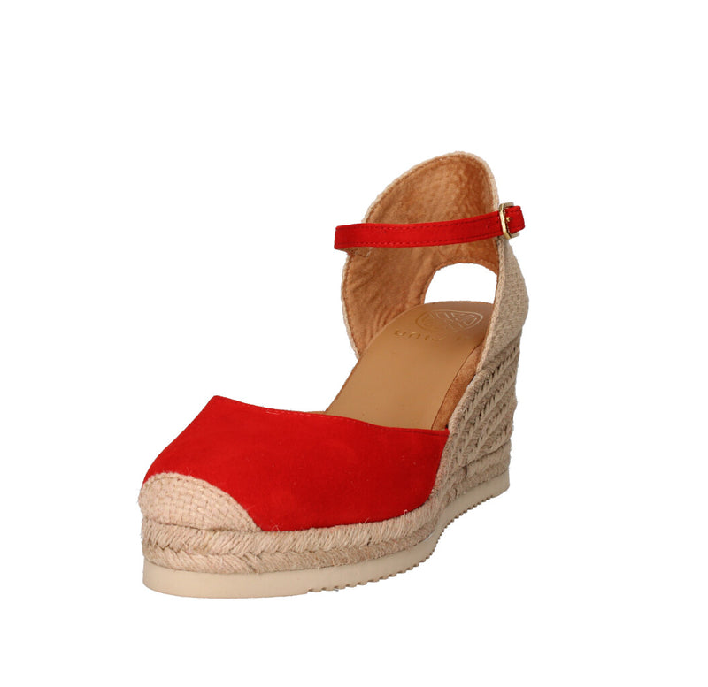 UNISA ESPADRILLAS Donna CACERES ROSSO
