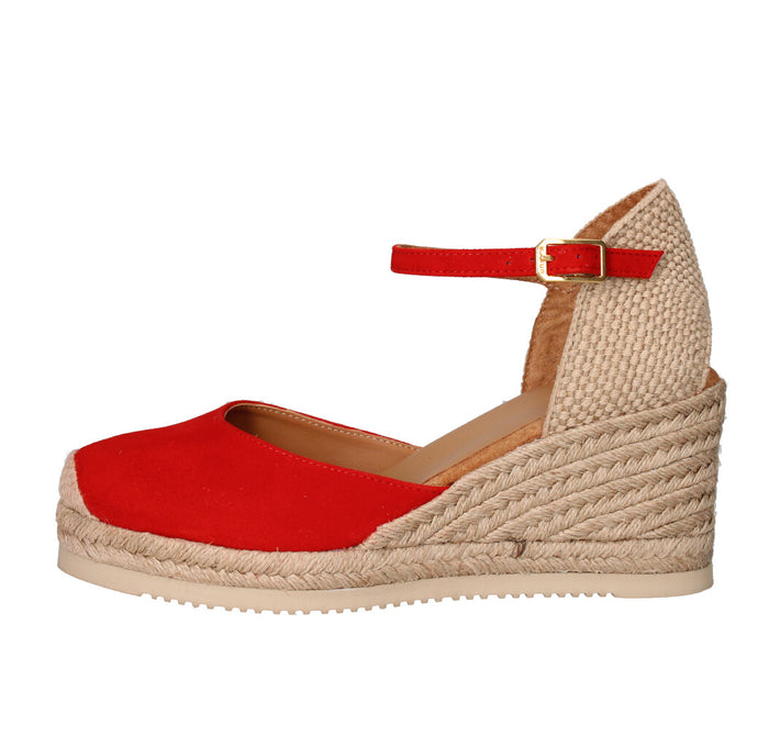 UNISA ESPADRILLAS Donna CACERES ROSSO