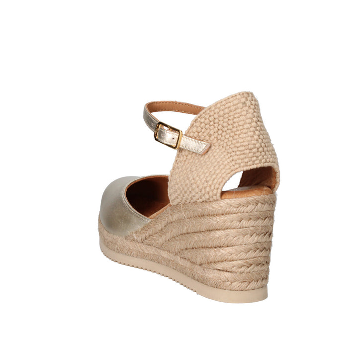 UNISA ESPADRILLAS Donna CACERES ORO