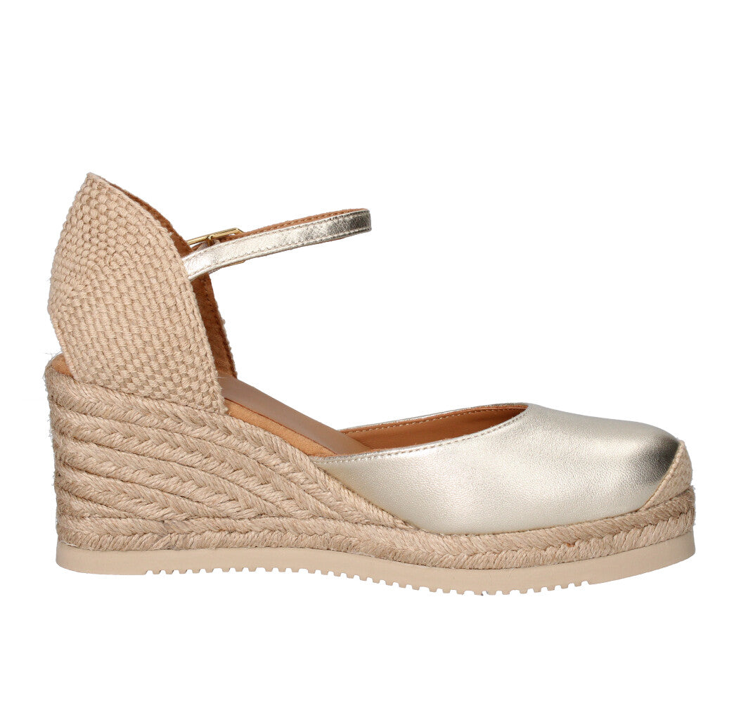 UNISA ESPADRILLAS Donna CACERES ORO