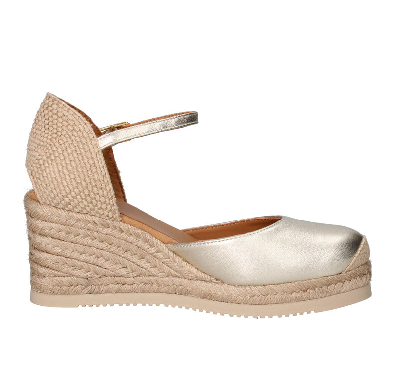 UNISA ESPADRILLAS Donna CACERES ORO