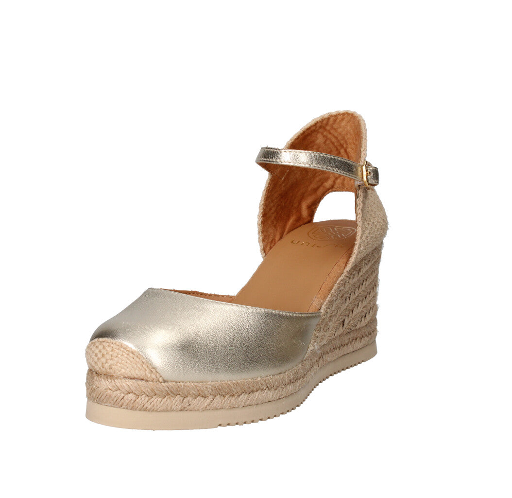 UNISA ESPADRILLAS Donna CACERES ORO