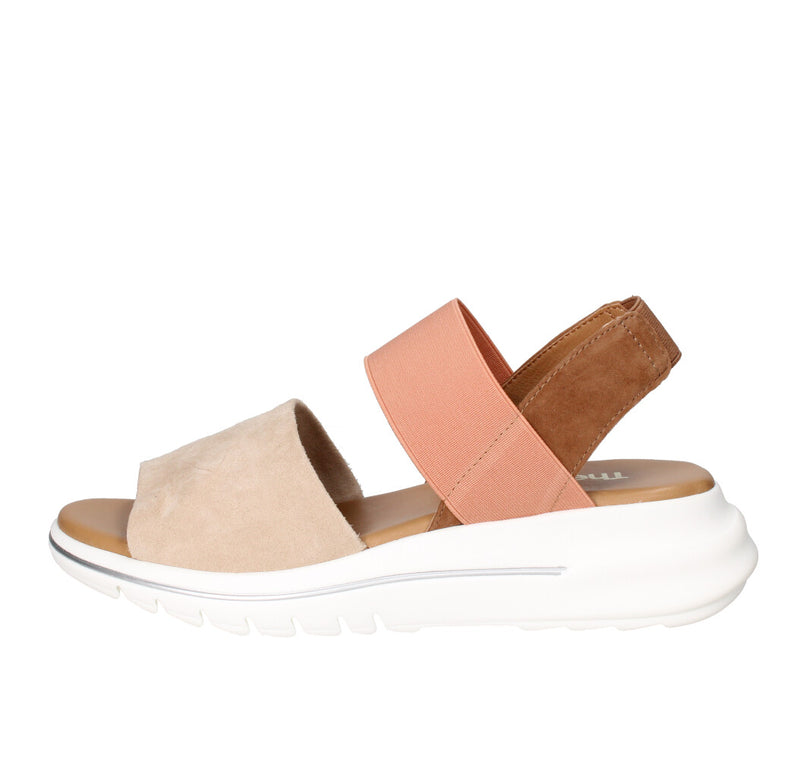 THE FLEXX SANDALO Donna DS25-I2152 SABBIA E TERRA