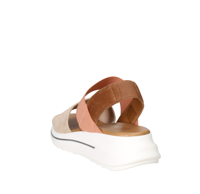 THE FLEXX SANDALO Donna DS25-I2152 SABBIA E TERRA