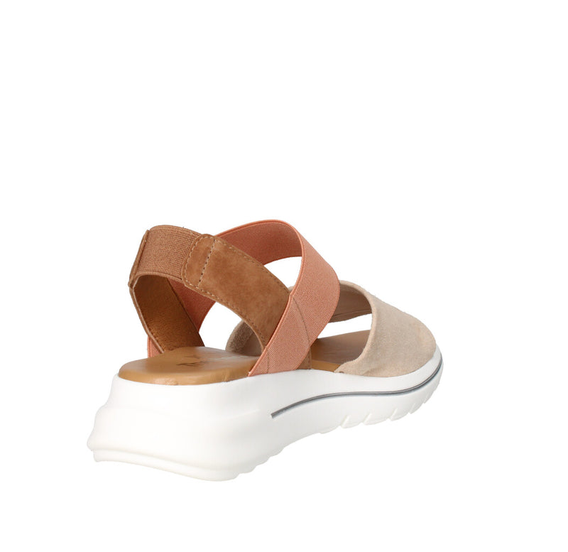 THE FLEXX SANDALO Donna DS25-I2152 SABBIA E TERRA