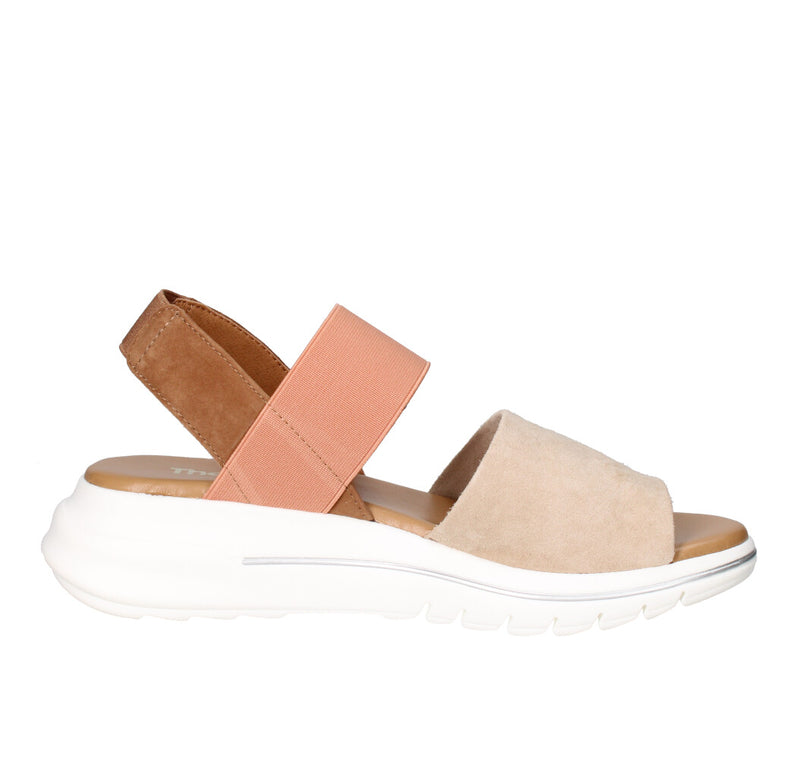 THE FLEXX SANDALO Donna DS25-I2152 SABBIA E TERRA