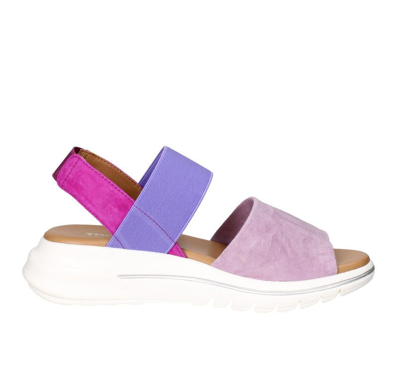 THE FLEXX SANDALO Donna DS25-I2152 GLICINE E ORCHIDEA