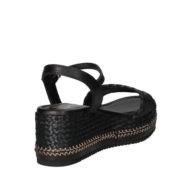 UNISA SANDALO Donna KEBEC NERO
