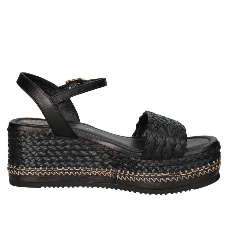 UNISA SANDALO Donna KEBEC NERO