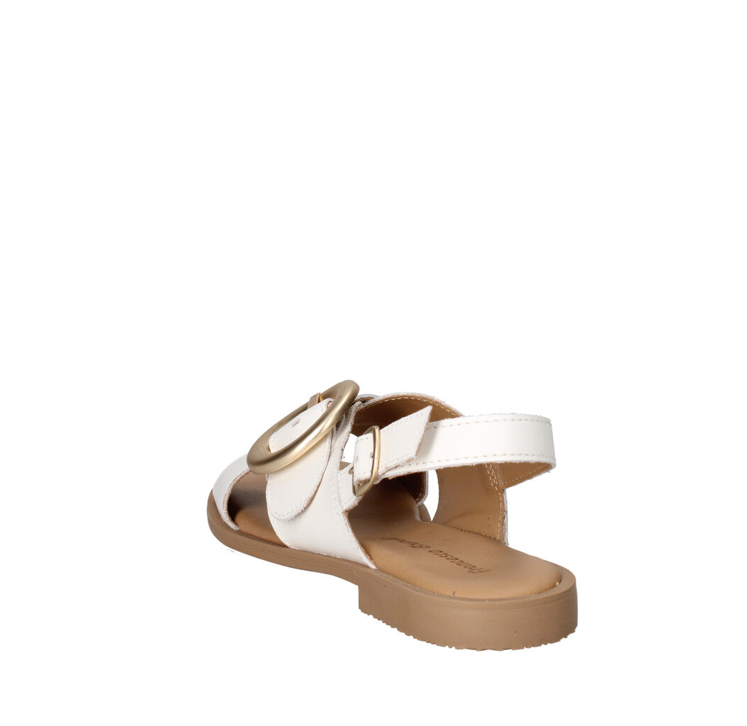 FRANCESCO BRUNELLI SANDALO Donna BO5306 BIANCO