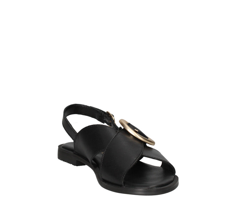 FRANCESCO BRUNELLI SANDALO Donna BO5306 NERO