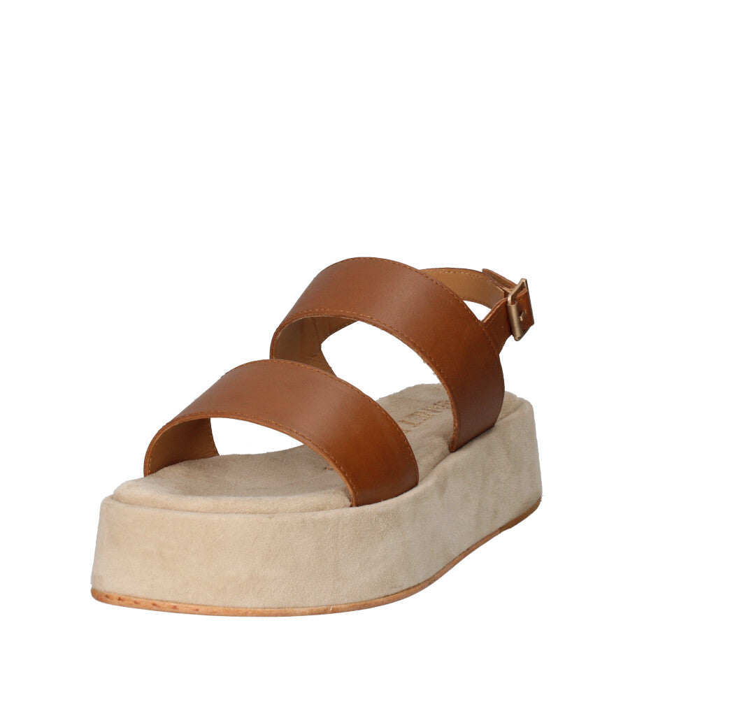 JANET & JANET SANDALO Donna J-121 CUOIO E SABBIA