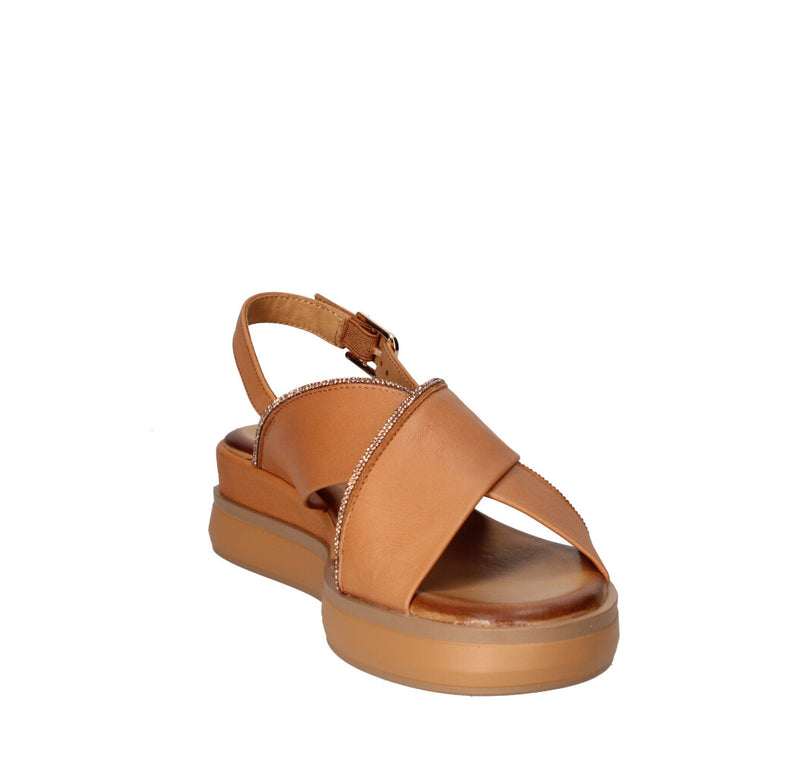 INUOVO SANDALO Donna 113129 CUOIO