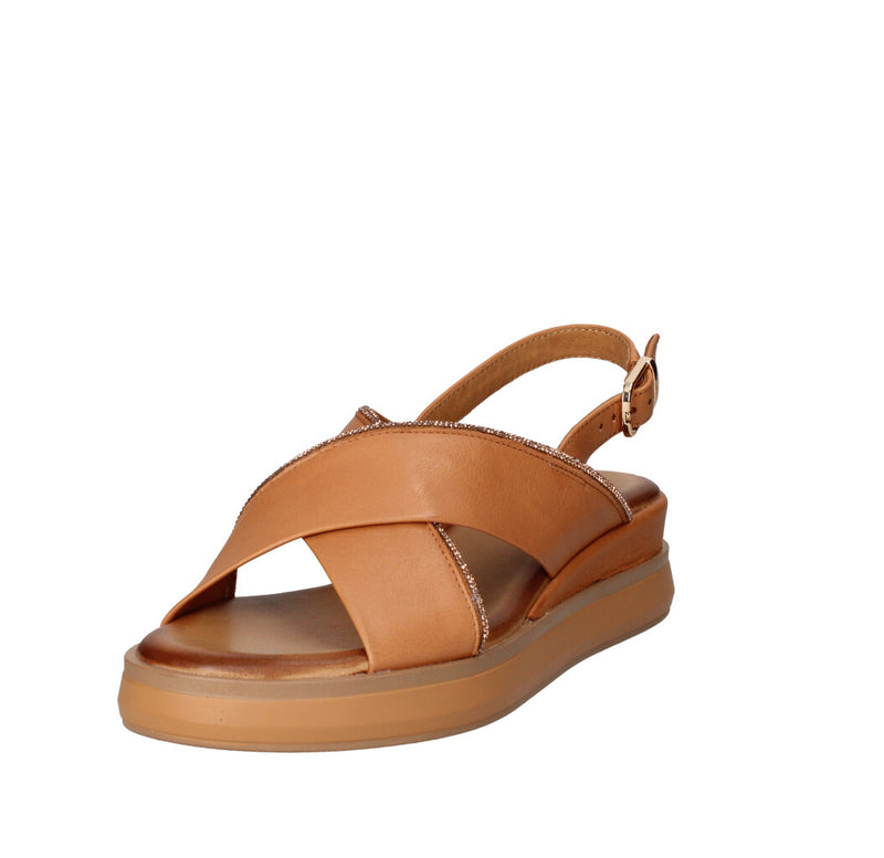 INUOVO SANDALO Donna 113129 CUOIO