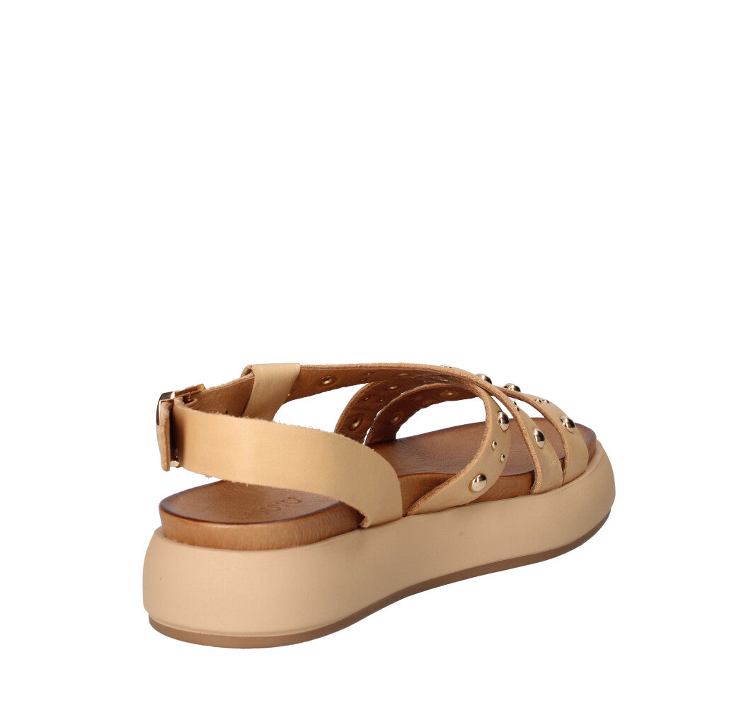 INUOVO SANDALO Donna A96042 CUOIO CHIARO