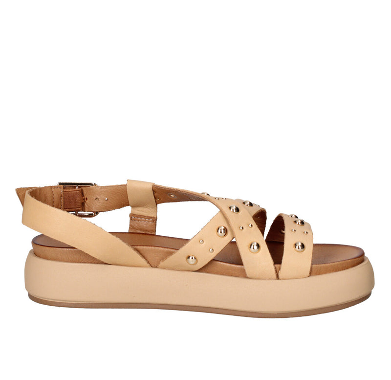 INUOVO SANDALO Donna A96042 CUOIO CHIARO
