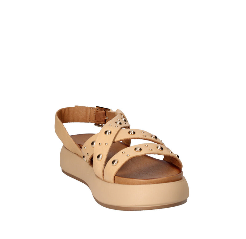 INUOVO SANDALO Donna A96042 CUOIO CHIARO