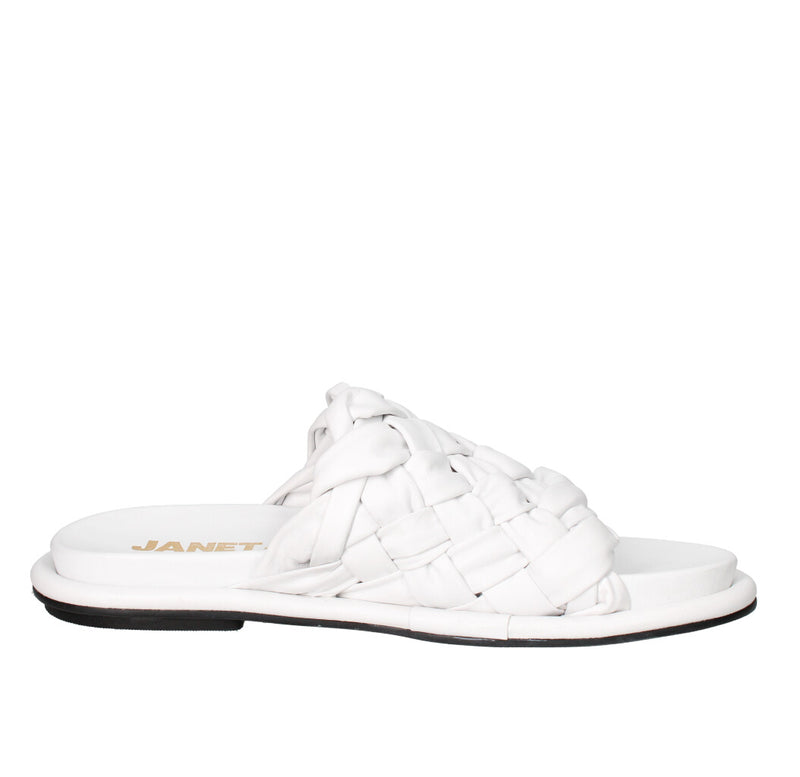 JANET & JANET SANDALO Donna J-163 BIANCO