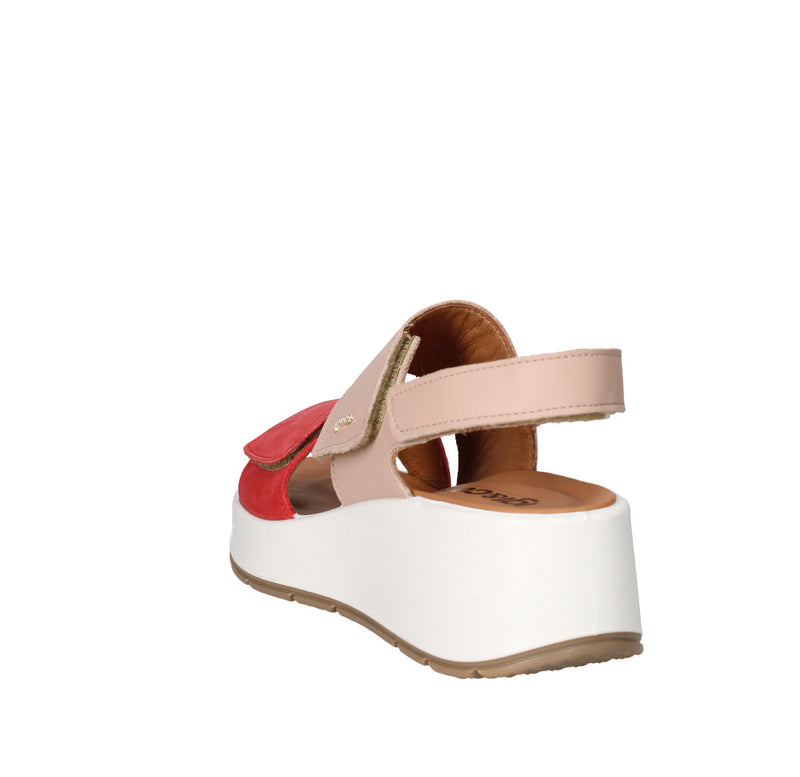 IGI&CO SANDALO Donna 7666511 NUDE E ROSSO