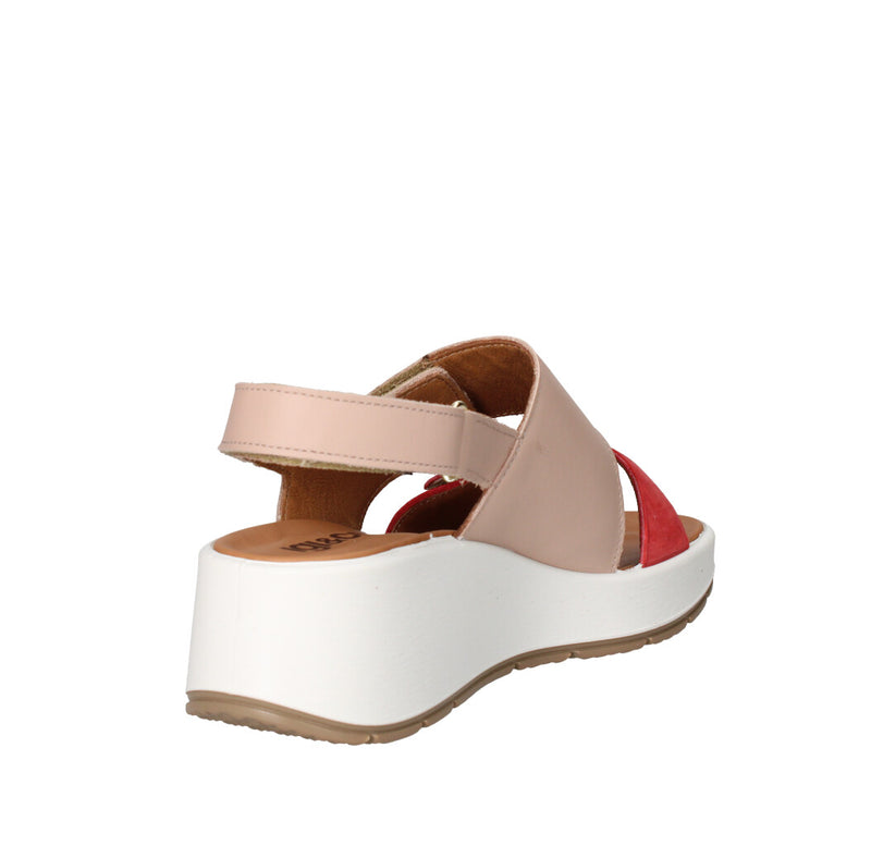 IGI&CO SANDALO Donna 7666511 NUDE E ROSSO