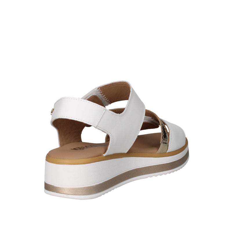 IGI&CO SANDALO Donna 7687622 BIANCO E ORO
