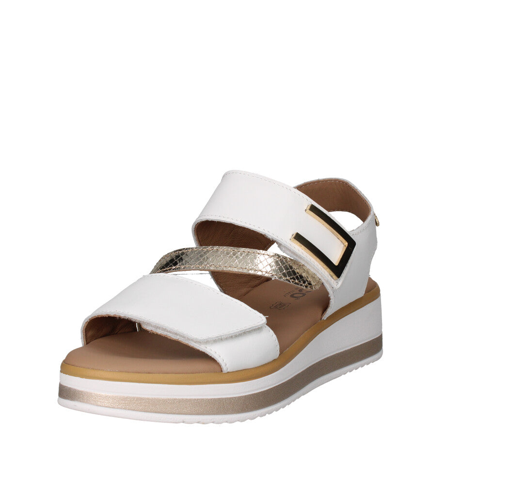 IGI&CO SANDALO Donna 7687622 BIANCO E ORO