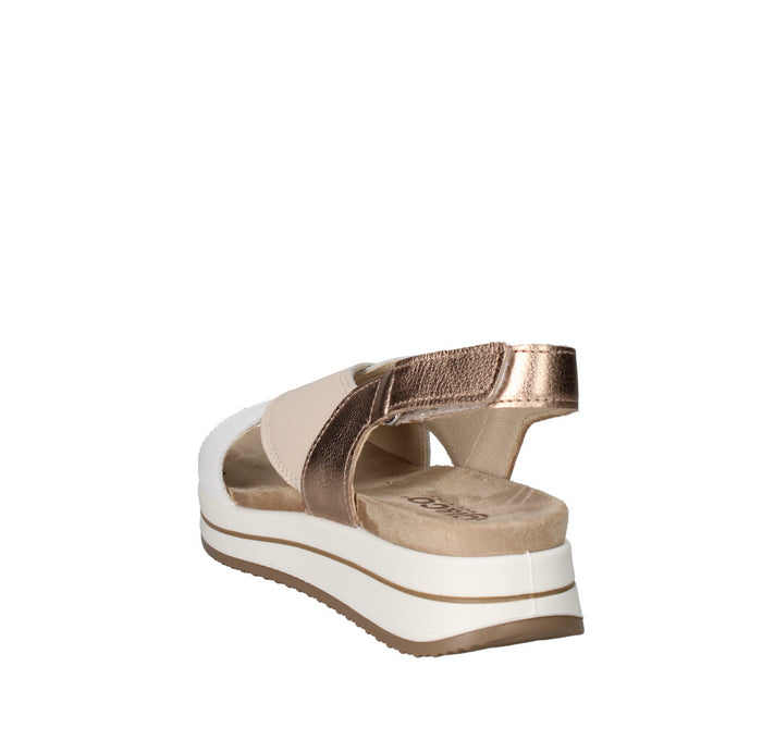 IGI&CO SANDALO Donna 7675622 BIANCO E PANNA