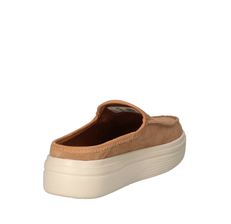 HEY DUDE SABOT Donna AUSTIN LIFT CLASSIC TAN CUOIO